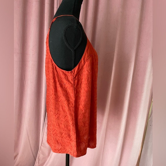 Volcom Rust Red Textured Camisole - Picture 2 of 4